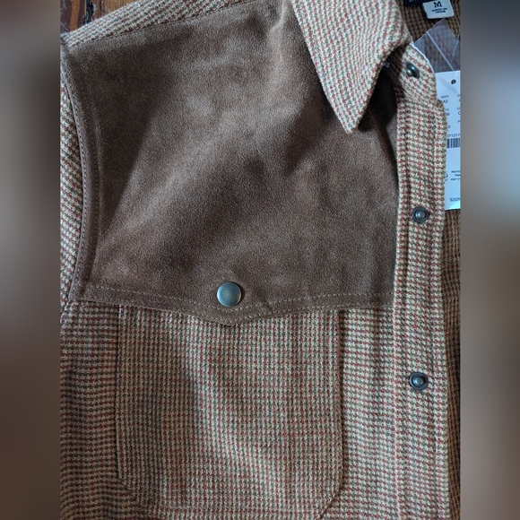 NWT JCrew Western Italian Suede Jacket in wool - Medium - Picture 12 of 16